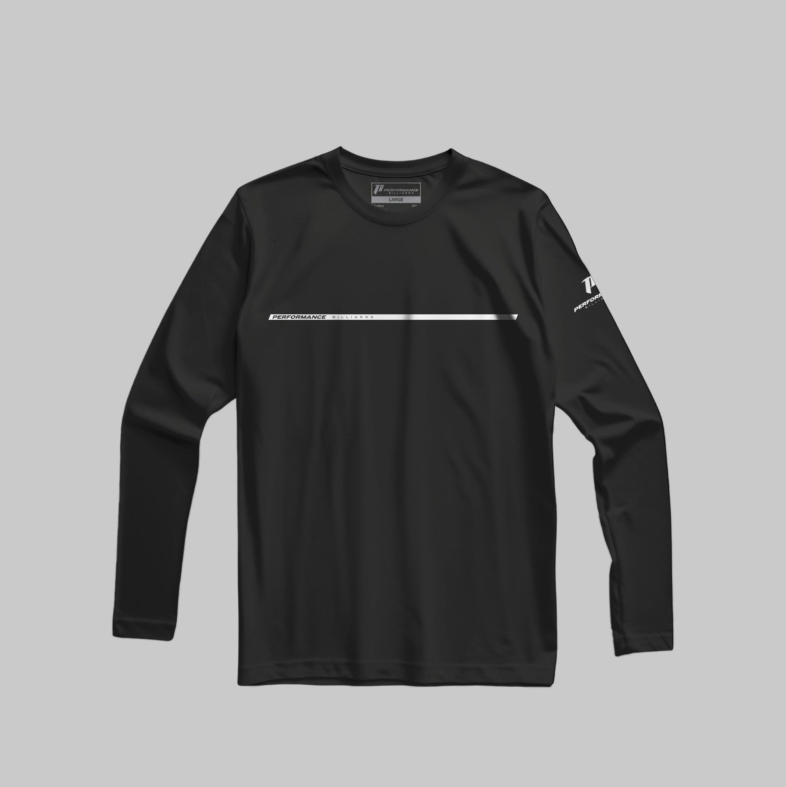 Performance Billiards - Minimalist Brand Stripe Long-Sleeve