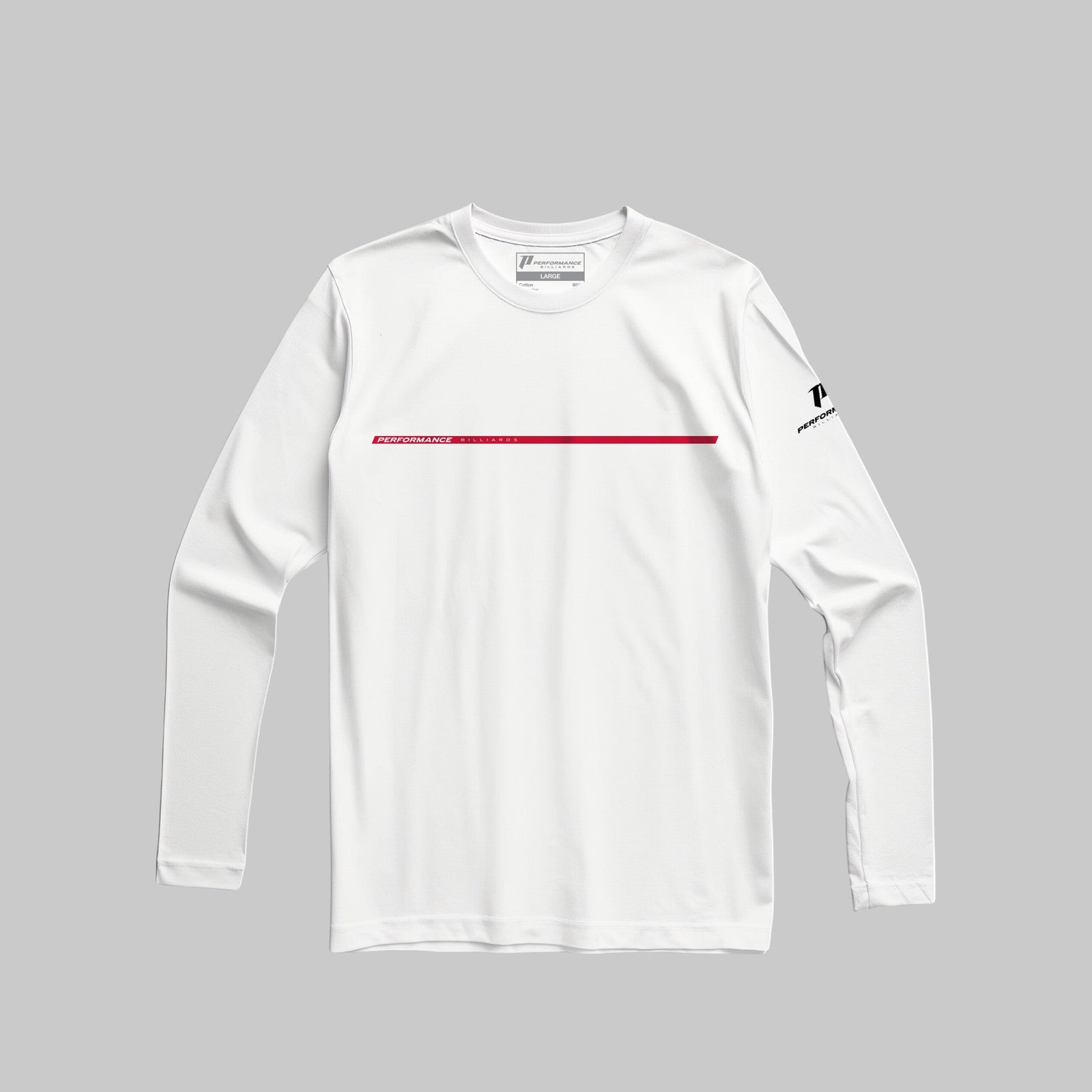 Performance Billiards - Minimalist Brand Stripe Long-Sleeve