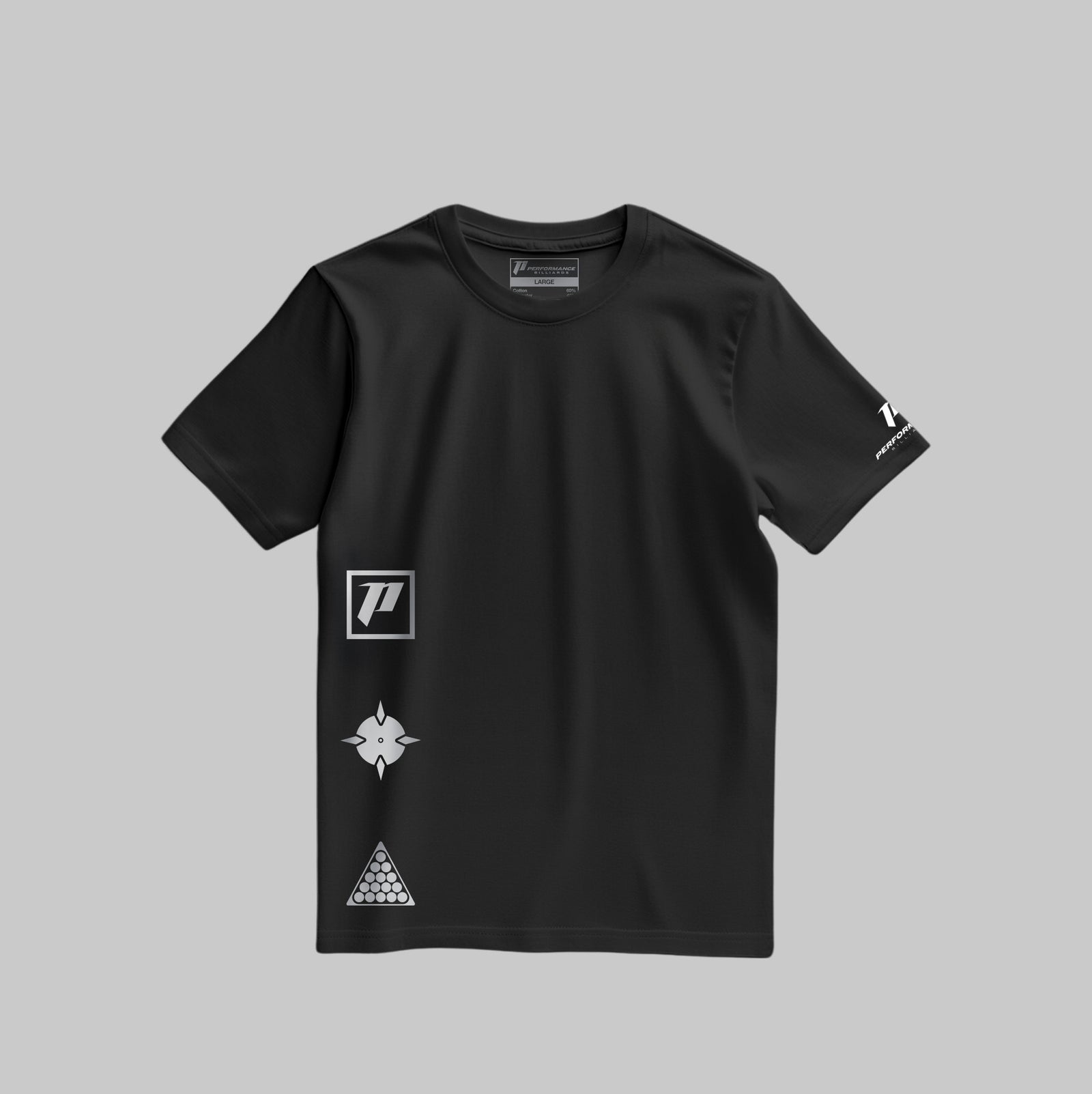 Performance Billiards - Symbols Stripe Tee